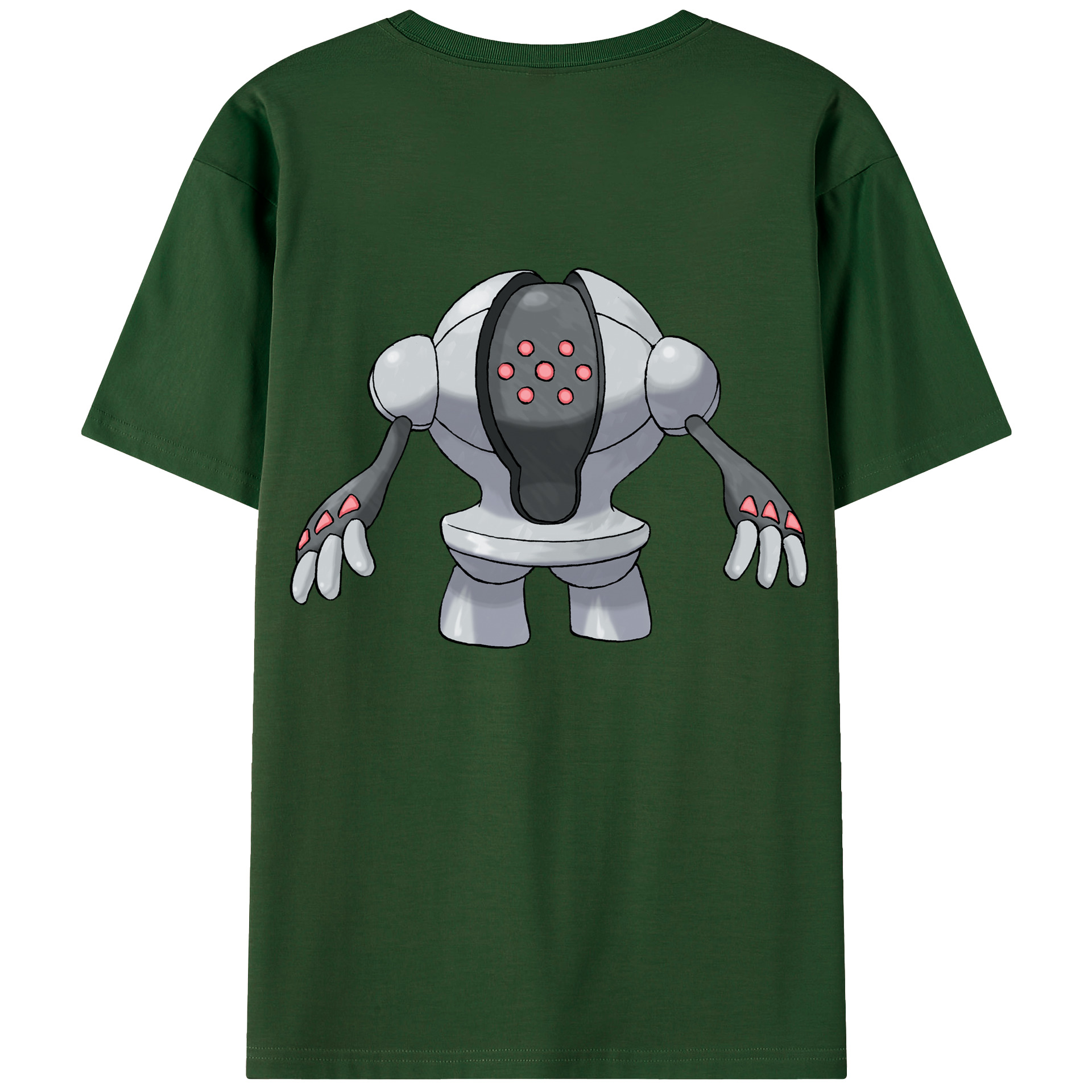 （画像用） ポケットモンスター Pokémon 綿100％半袖Tシャツ（背面プリント）